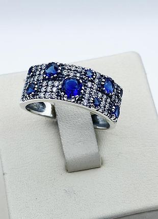 Кольцо серебряное с фианитом "софит" 17,5 4,22 г