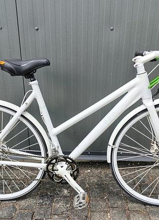 Велосипед eco2 28" дамка, рама алюміній, білий б/у