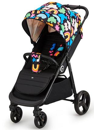 Прогулянковий візок kinderkraft grande plus happy shapes