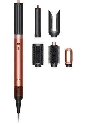 Мульти-тайлер airwrap coanda 2x hs09 1700вт | золотой amber silk | 5-в-1 фен, стайлер, плойка, выравниватель