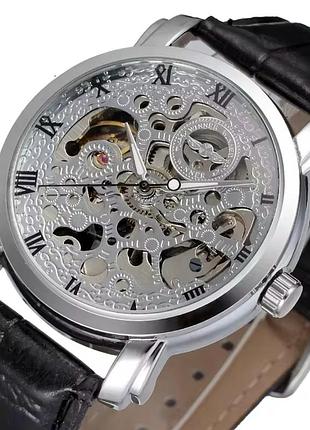 Winner мужские механические часы winner silver