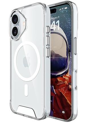 Чохол tpu space case with magsafe для apple iphone 16 plus (6.7") 2