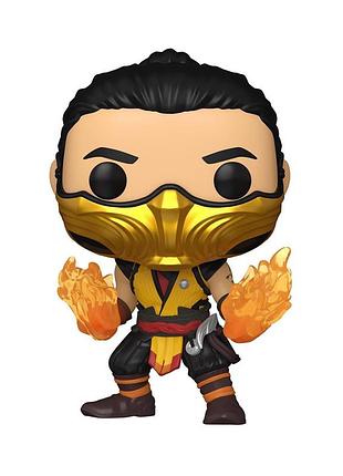 Игровая фигурка funko pop! серии смертельная битва - скорпион