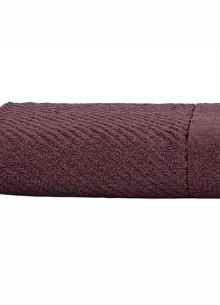 Полотенце parisa home jacquard cotton - j-111 (500 г/м2) сливовый 70*140