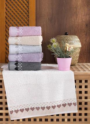 Набір рушників cestepe vip cotton — kalpi inci 70*140 (6 шт.)