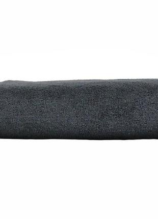 Рушник parisa home flat cotton - h-500 (500 г/м2) темно-сірий 50*90