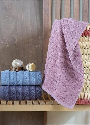 Набір рушників cestepe microcotton delux premium - ucgen-2 50*90 (3 шт.)