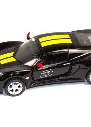 Машинка kinsmart "lotus exige s" (чорна) kinsmart (37166)