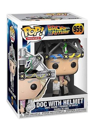 Ігрова фігурка funko pop! серії «назад у майбутнє» - док у шоломі