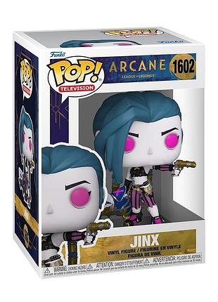 Ігрова фігурка funko pop! серії аркейн - джинкс