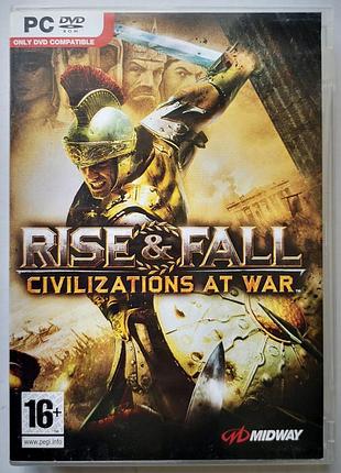 Rise and fall civilizations at war, б/у, английская версия - диск для pc