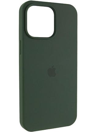 Чохол silicone case (aa) logo with magsafe для apple iphone 11 (6.1")