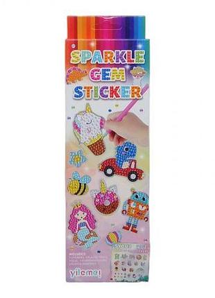 Алмазные наклейки "sparkle gem sticker" mic (236624)