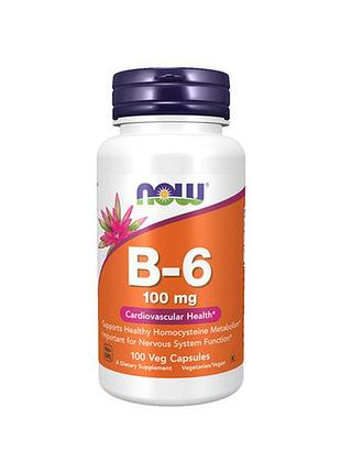 Now b-6 100 mg 100 капсул