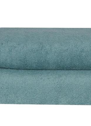 Полотенце parisa home flat cotton - h-500 (500 г/м2) бирюзовый 50*90
