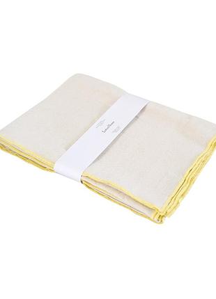 Скатерть lotus home - toursa желтый 150*220