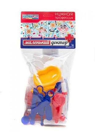Ігровий набір "маленький доктор" (23 шт) colorplast (37146)