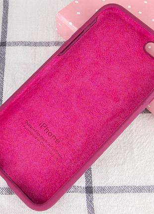 Чохол silicone case full protective (aa) для apple iphone 6/6s (4.7") 3