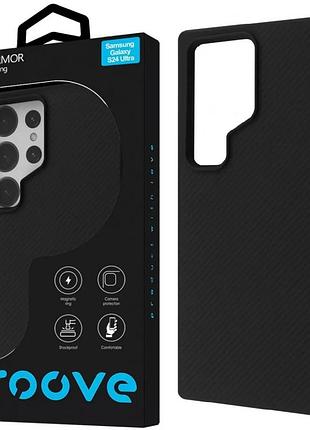 Протиударний карбоновий чохол proove force armor для samsung s24 ultra