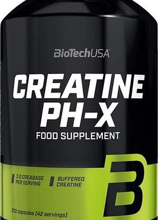 Biotech usa creatine ph-x 210 капсул