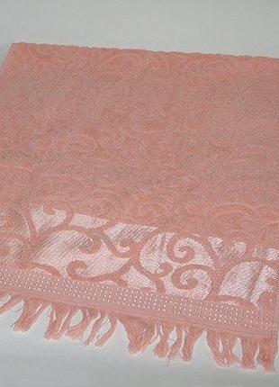 Набор полотенец gulcan cotton жакард lux - sarmasik sacakli 70*140 (6 шт)