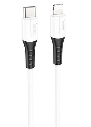 Дата кабель hoco x82 silicone type-c to lightning 20w (1m)