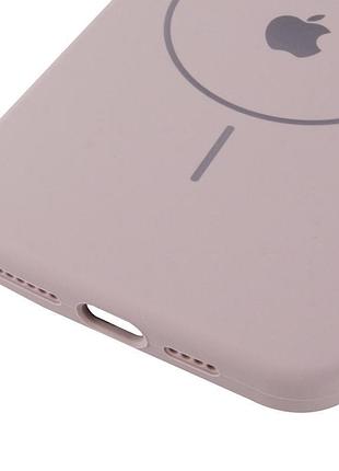 Чохол silicone case full protective (aa) v2 with magsafe для apple iphone 11 pro max (6.5") 5