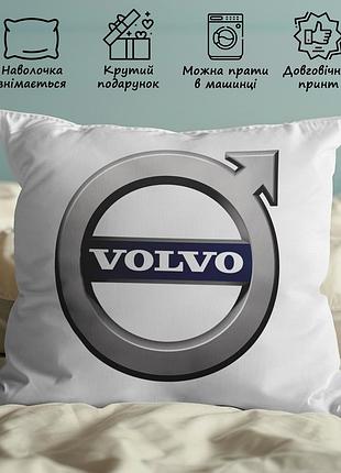 Подушка в авто "volvo" 45х45