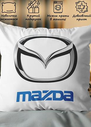 Декоративная подушка "mazda" 35х45