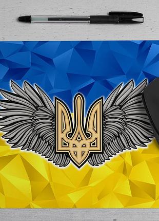 Коврик для мыши с украинской символикой – патриотичный подарок айтишнику 30