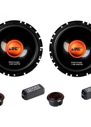 Автомобильная акустика edge edst216c-e6 компонентные 2