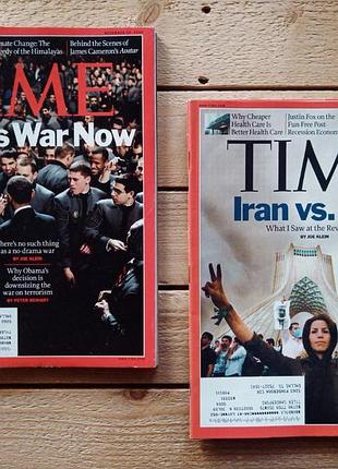 Журнал time (june 29, 2009), time (december 14, 2009), журналы тайм
