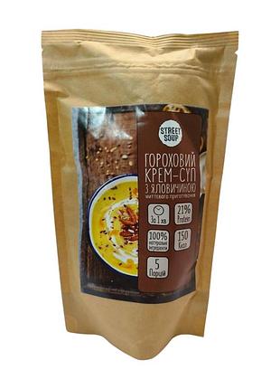 Крем-суп гороховый с говядиной street soup 250 г