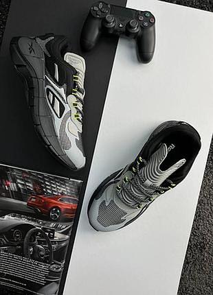 Reebok zig kinetica gray black 6