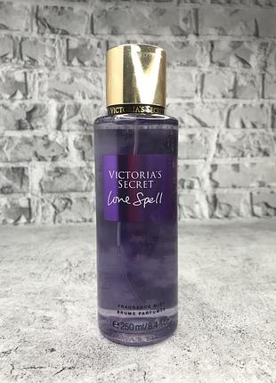 Парфюмированный спрей для тела victoria`s secret love spell 250мл