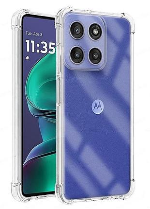 Чохол fiji proof для motorola edge 60 pro прозорий бампер з посиленими бортами transparent