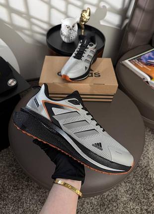 Мужские кроссовки adidas duramo speed light grey black