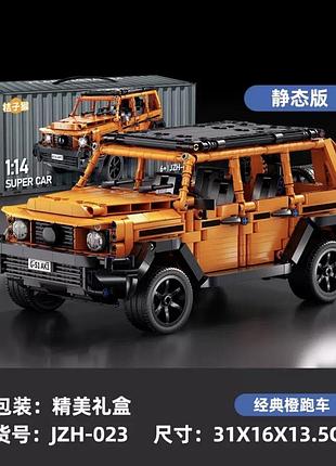 Машинка конструктор джип mercedes-benz масштаб 1:14