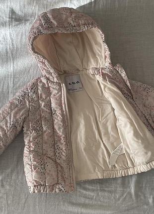 Куртка на дівчинку весна 2