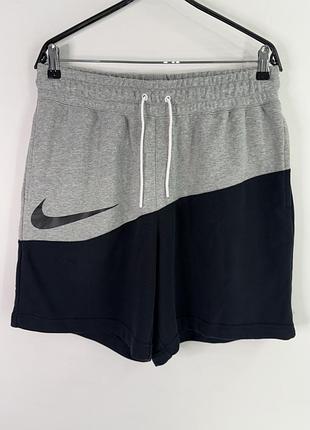 Nike sportswear swoosh colorblock mens shorts l size
