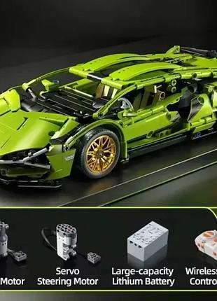 Машинка конструктор lamborghini 1:14 4