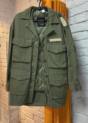 Куртка котонова zara
