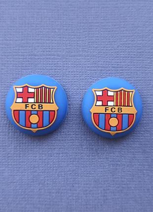 Накладки силиконовые fc barselona для джойстиков ps4 ps5 xbox one x s
