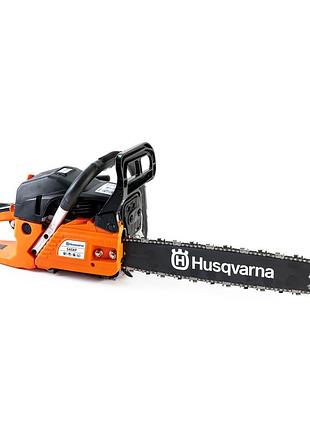 Бензинова ланцюгова пила husqvarna 545 хр (4,9 квт із шиною 45 см) потужна бензопила хускварна для дров, лісу