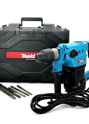 Перфоратор бочковий makita hr 3000 c (1850 вт 7,5 дж) потужний перфоратор макіта з патроном sds-plus у кейсі