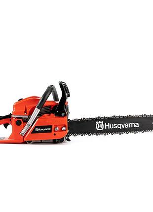 Бензинова ланцюгова пила husqvarna 440xp ( 5,3 квт із шиною 45 см) потужна бензопила хускварна для дров