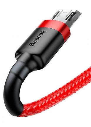 Кабель baseus cafule micro usb cable 2.0a (3m) gray/black 5