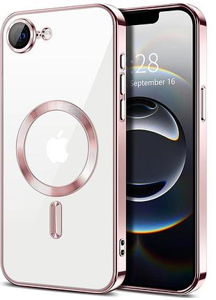 Чохол fiji chrome для apple iphone 17e з magsafe та захистом камер rose gold