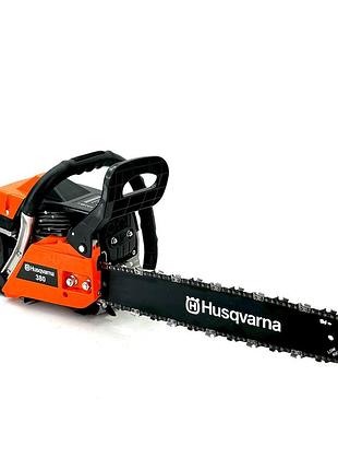 Бензопила husqvarna 380 (5,3 квт шина 45 см) потужна бензинова ланцюгова пила хускварна для дров, саду