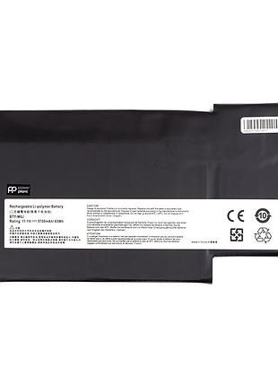 Акумулятор powerplant для ноутбуків msi gs63 stealth pro series (bty-m6j) 11.4v 5700mah